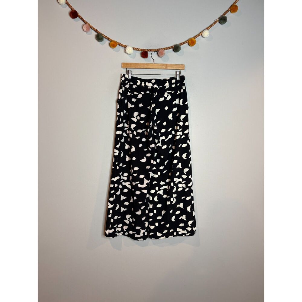 NY&CO black and white wide leg patterned pants